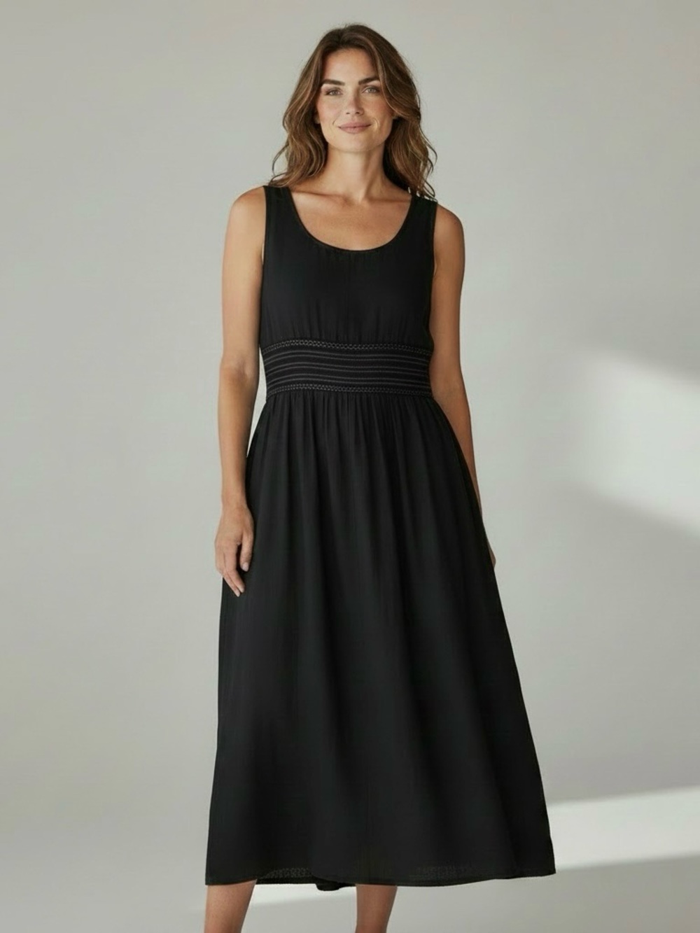 NWT Talbots Lined Fit & Flare Midi Dress